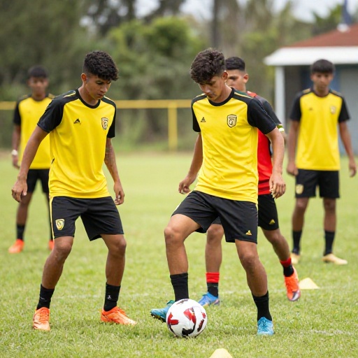 Ezequiel Toala: otro talento de la cantera amarilla y negra con Ecuador U15
