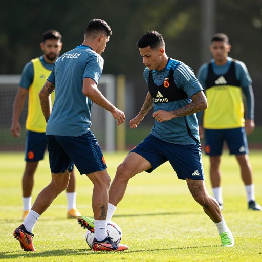 Damián Díaz ya entrena con el plantel de Barcelona SC