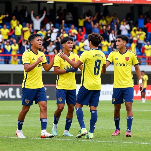 Eutimios U15 demuestran poderío con goleada 8-0 ante Deportivo Cuenca